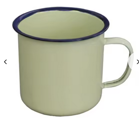 TAZA DE ESMALTE VINTAGE NOSTALGIA TAZAS DE TE DE COLOR SOLIDO TAZAS DE AGUA CAFE TAZA DE VIAJE ESTILO RETRO SIN REBABAS TAZA DE BEDIDA ANTIGRIETAS